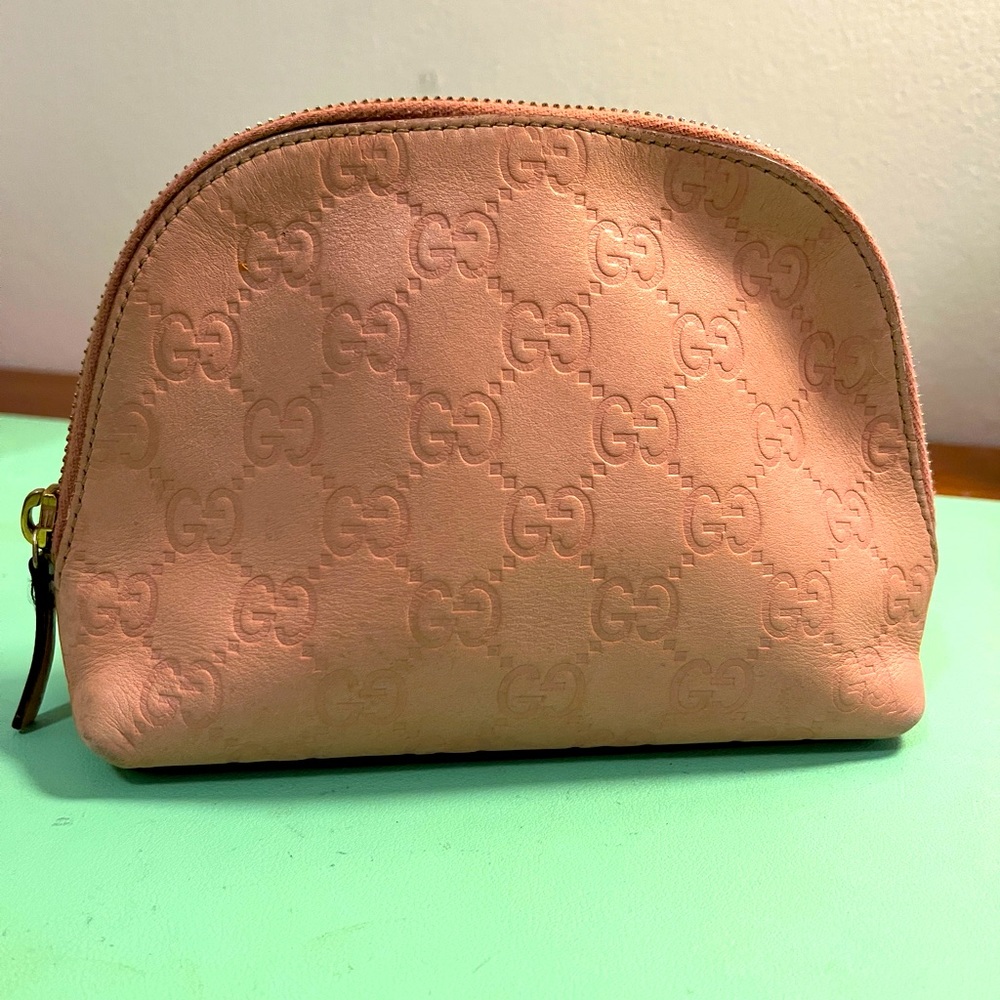 🌸💖Pink Gucci Pouch, EUC 💖